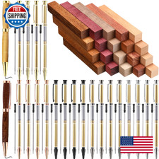 Colarr 10 Sets Woodturning Pen Kits Project Supplies 7mm Slimline Pen Blanks