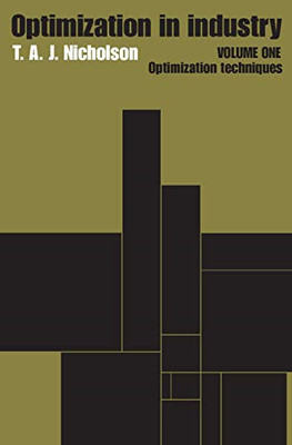 Optimierung in der Industrie: Optimierungstechniken v. 1 - Taschenbuch NEU Nicholson