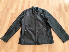 Schwarze Jacke Gr 2xl Lederlook 