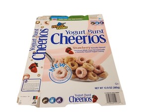 Yogurt Burst Cheerios Box 2005