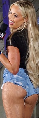 WWE  NXT TNA GIANT 2 X6  VINYL BANNER -  LIV MORGAN