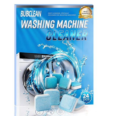 #ad 24 pack Washing Machine Cleaner Descaler Deep Cleaning Tablets for Front Loa... $17.82