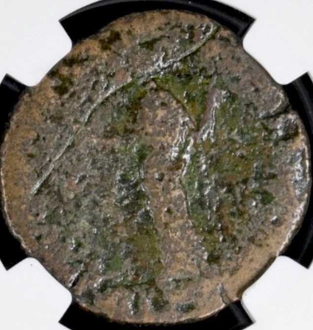 Emperor Marcus Aurelius Sestertius 161-180 AD NGC Certified Ancient Roman Coin - Image 3 of 4