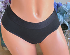 Victoria's Secret Medium Black Modal Blend Signature Waist Hiphugger Panties 11