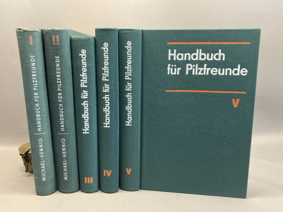 Michael, Edmund Hennig, Bruno u. Kreisel Hanns Handbuch für Pilzfreunde. Bd. 1-6 - Bild 3 von 4