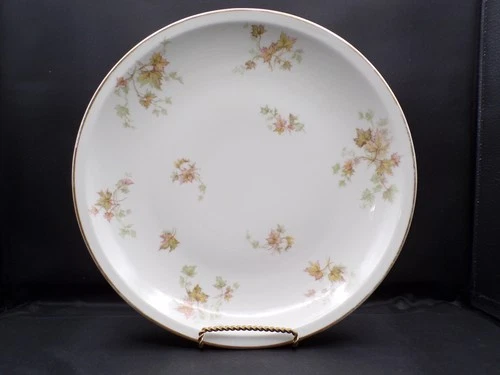 Vintage Haviland's France Autumn Leaf Rare Round Serving Large Platter 12.5" K25
