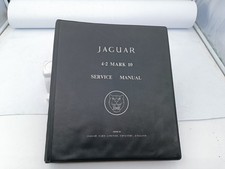 Jaguar Mk10 Mark X Original Workshop Manual 4.2 Liters In English No Copy 1966