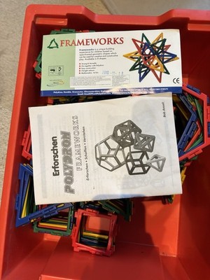 Polydron Frameworks 459 Teile Baukasten