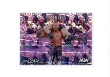 2026 Upper Deck Allure AEW Kenny Omega #87 In Action AEW Logo Parallel 179/199