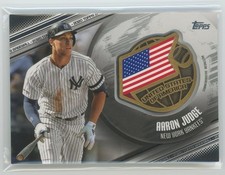 2020 Topps #GGM-AJ Aaron Judge Global Game Medallion Black #/149