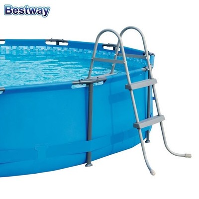 Bestway Poolleiter Gartenpool-Einstieg Schwimmbecken Sicherheitsleiter Treppe