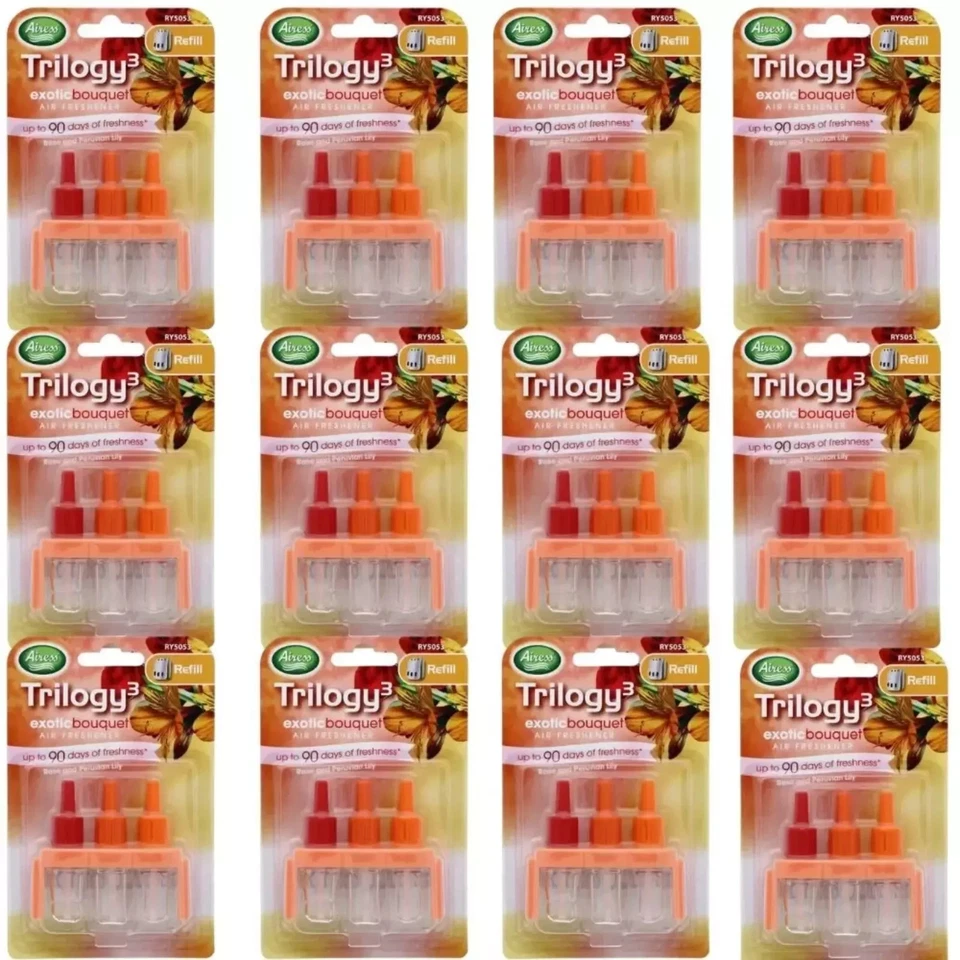 12 Packs 3Volution Plug In Refills Ambi Pur Machine Compatible Air Freshener - Image 3 of 4