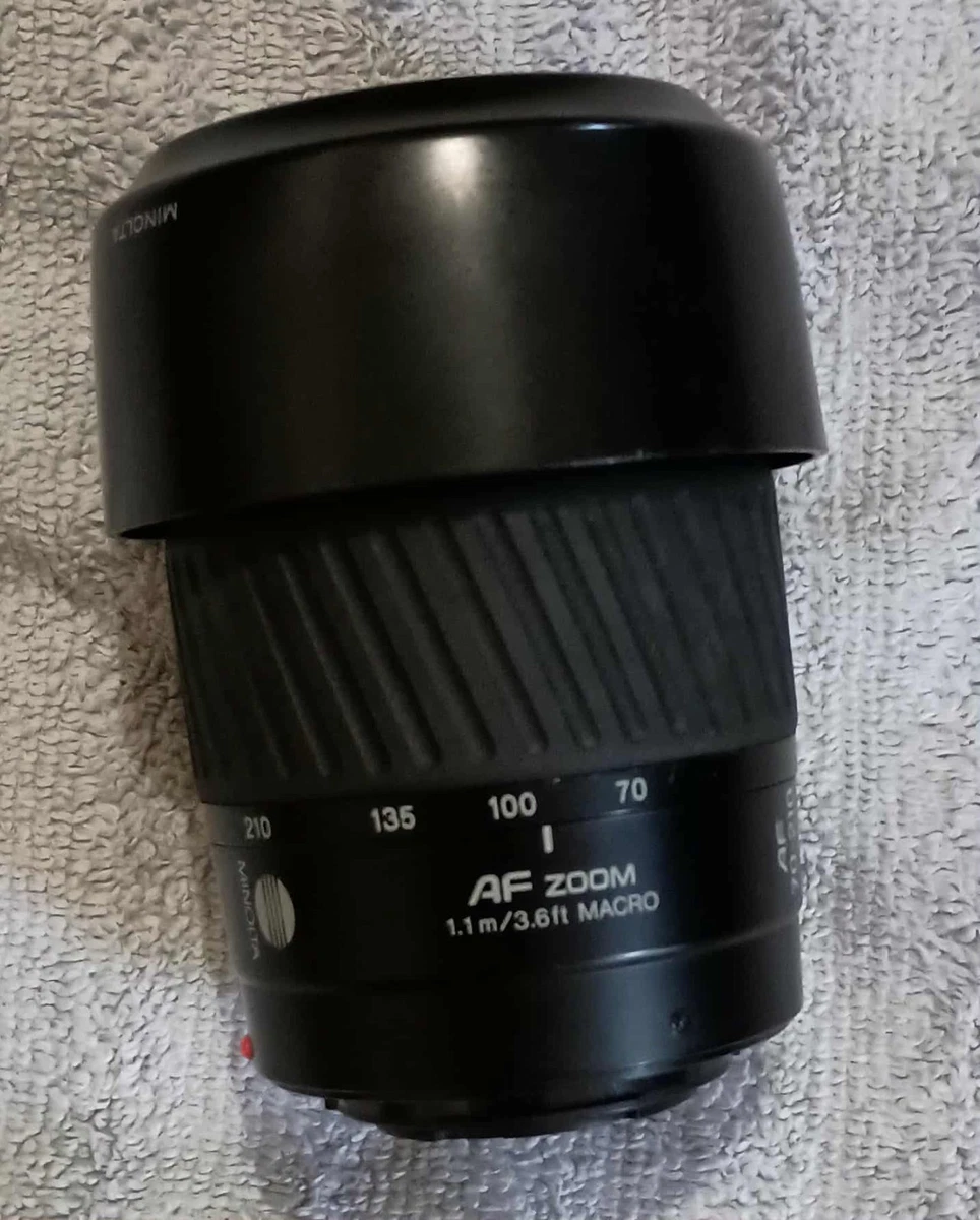 Minolta Zoom 70-210mm Focal Camera Lenses for sale | eBay