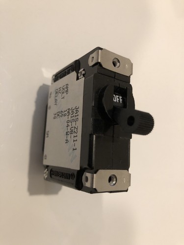2Ea/Lot HEINEMANN Circuit Breaker JA1S-Z211-1, JA1S-V8-AA-04-W-A 10A 65VDC - Picture 2 of 2