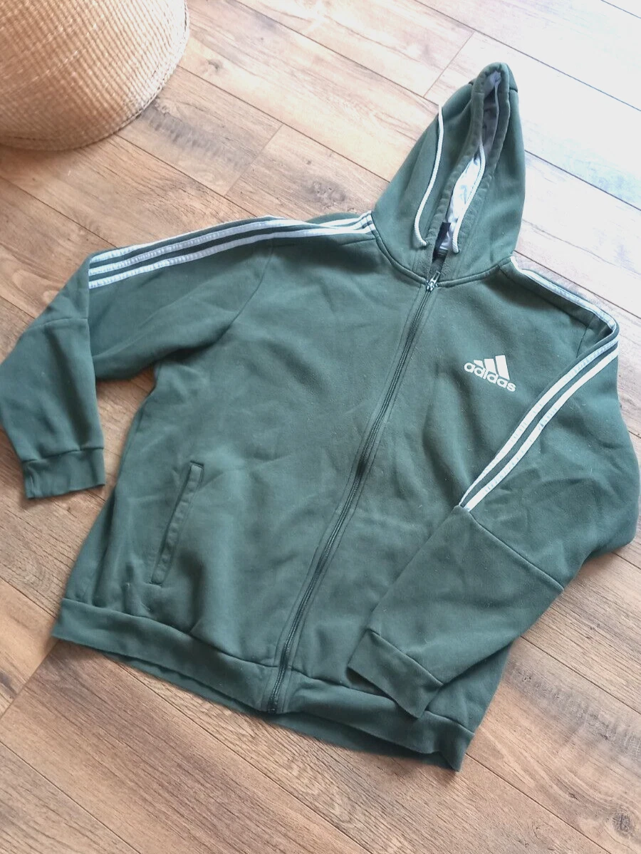 Khaki green sales adidas hoodie