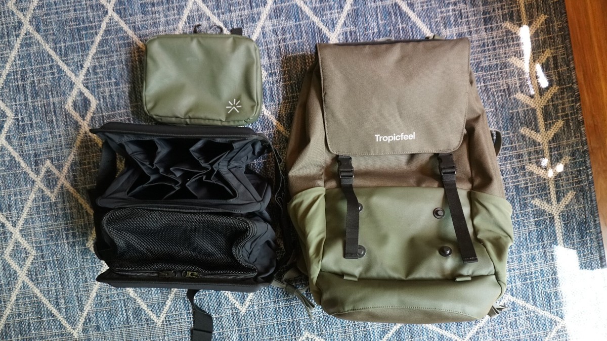 Tropicfeel Travel Wardrobe Suitcase Wardrobe In All Black Travel