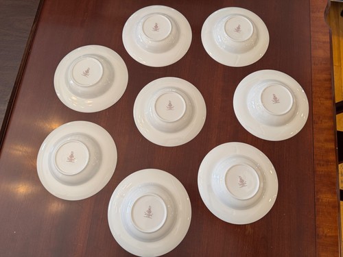 Royal Doulton Ravenswood China: set di 8 ciotole per zuppa bordate - Foto 2 di 3