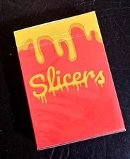 OPC SLICERS V2 Candy Apple Organic playing cards company RIFFLE SHUFFLE  sold ou