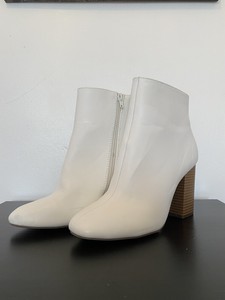 small white boots