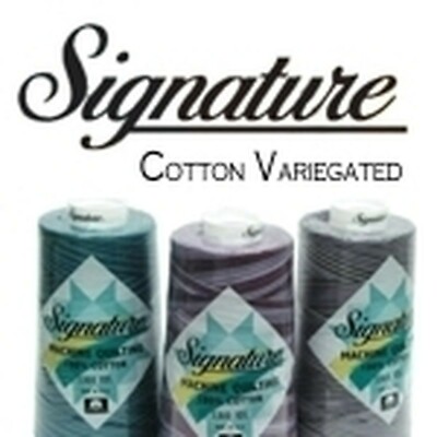 Signature 40wt 100% Natural Cotton Machine Sewing & Quilting Thread 3000yd Cones