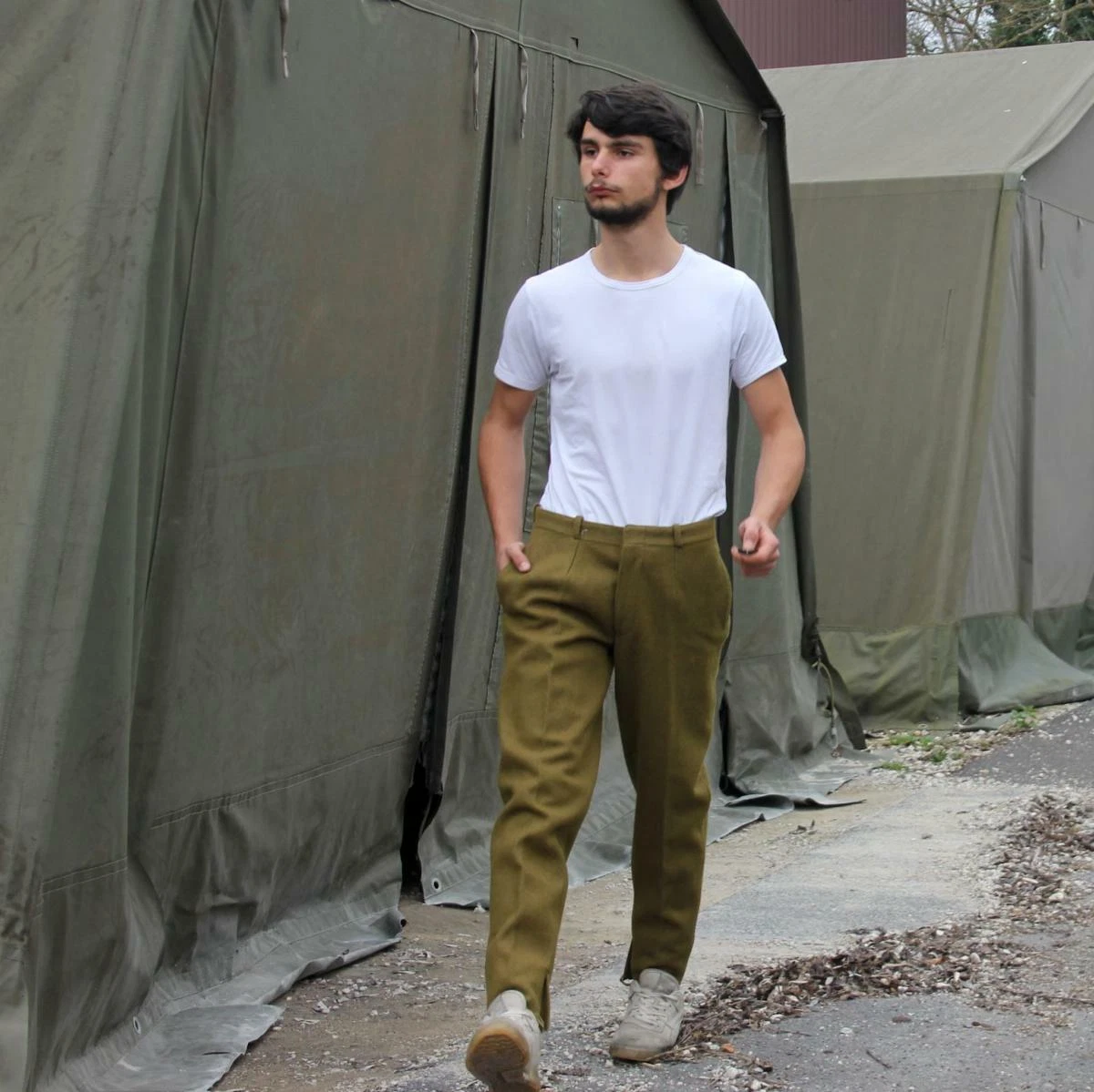 Army clearance vintage trousers