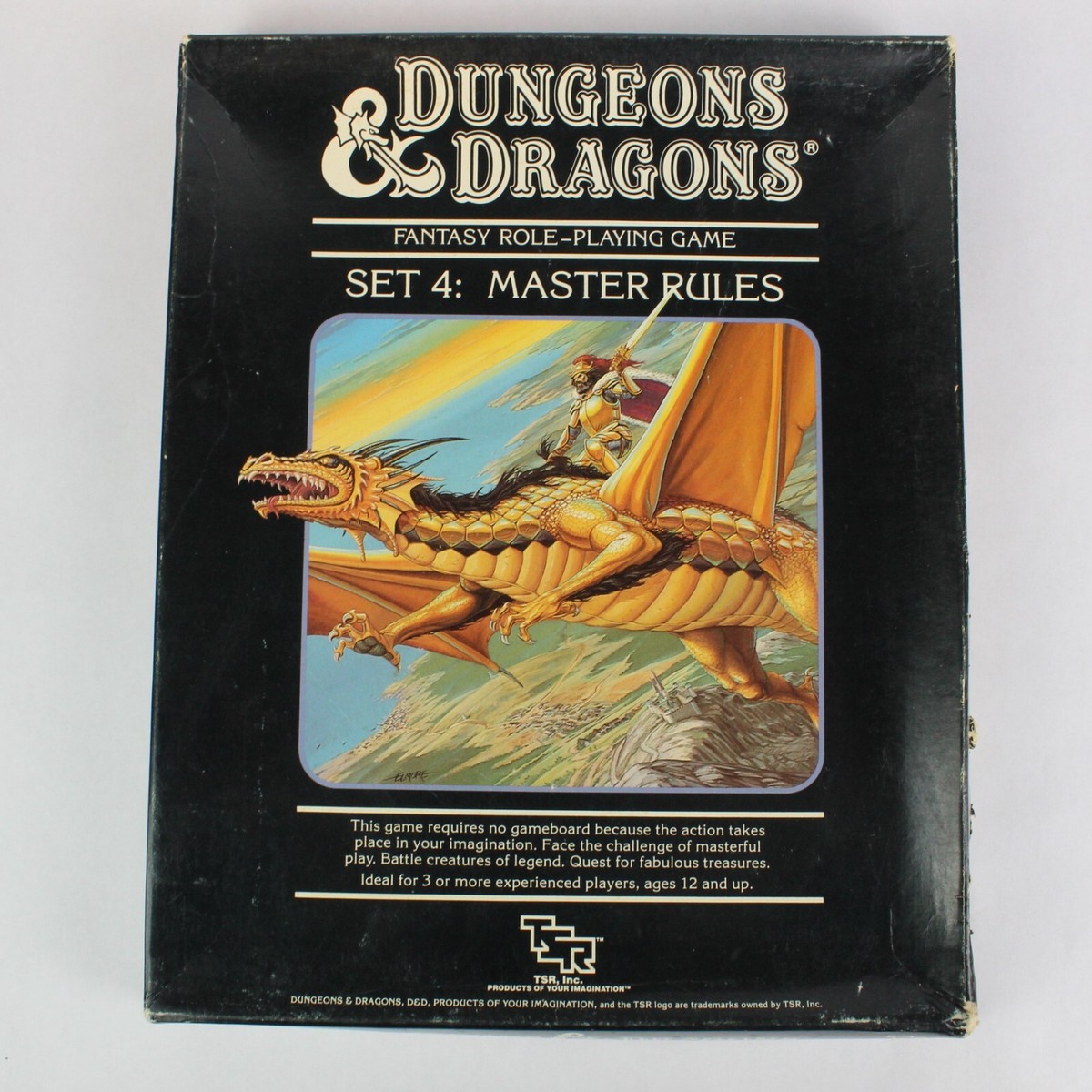 Set 4 Master Rules EXC 1021 Boxed Dungeons Dragons D&d TSR Set 4 Master Rules EXC 1021 Boxed Dungeons Dragons D&d TSR