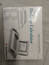 Vintage Radio Shack Executive Desktop Calculator 65-522 Calendar, Alarm Clock