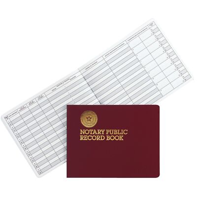 Dome  Notary Public Record Book