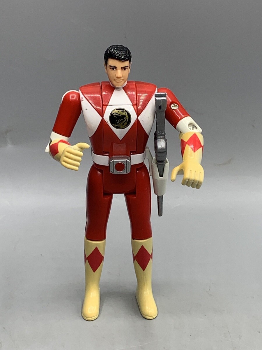 Mighty Morphin Power Rangers - Red Ranger - (Flip Head) Figure