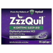 ZzzQuil Nighttime Sleep-Aid Liquicaps - 48 Count