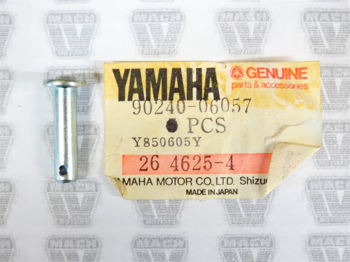 Yamaha NOS NEW 90240-06057 Pin w/ Hole IT TT XV | eBay