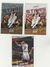 DWYANE WADE 2017-18 PRESTIGE RAINBOW LOT (3) RAIN FOIL PARALLEL STARS NBA INSERT