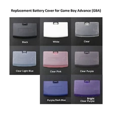 Replacement Battery Cover Door for Game Boy Advance GBA - Choose Your Color