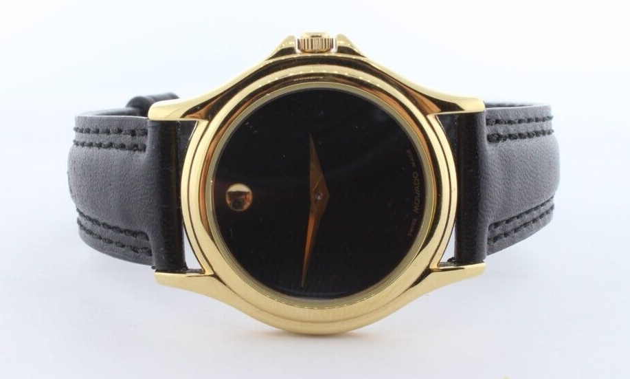 Movado Museum 87 E4 0823 Swiss Made Genuine Leather Women's Watch