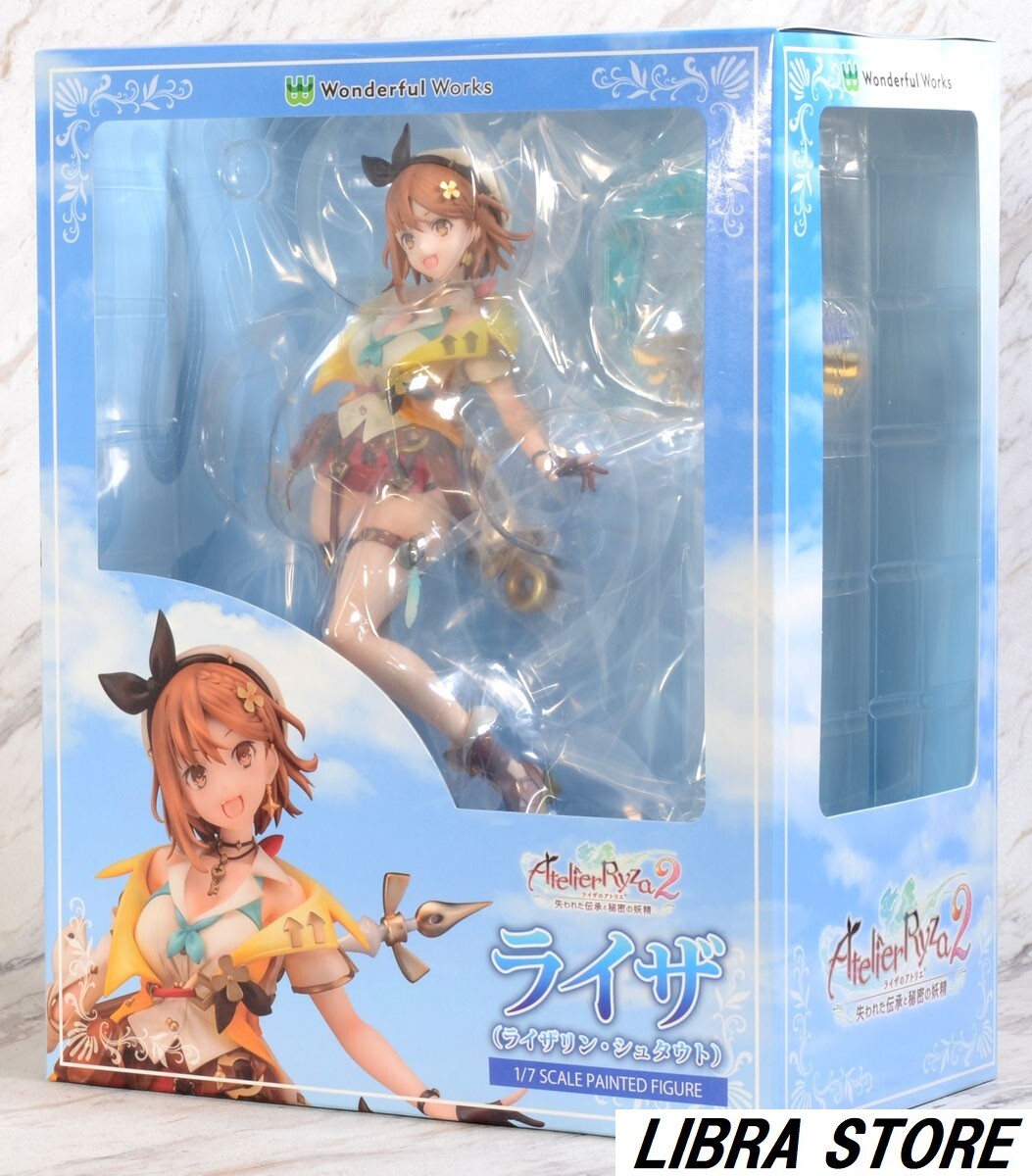 RARE NEW Atelier Ryza 2 Reisalin Stout Ryza 1/7 Figure from