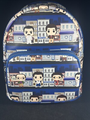 Funko POP! City Seinfeld AOP Mini Backpack Loungefly Exclusive NWT