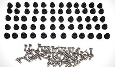 BMW e10 Befestigungssatz für Frontspoiler und Verbreiterungen für BMW 2002 turbo