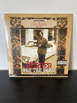 Murder Was The Case   Soundtrack 2LP | Death Row | Remastered | Sealed | EX