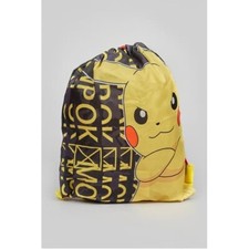 Pokemon Trainer Bag - Pikachu Drawstring Bag - Brand New
