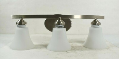 Progress Lighting P2010 Adorn 3 Light 21-1/2''W Bathroom Vanity - Brushed Nickel