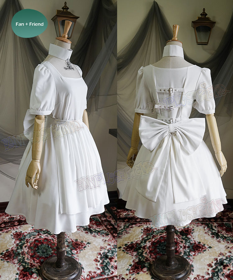 Game Alice Madness Returns Cosplay Costume Halloween Maid Dresses Apron  Dress