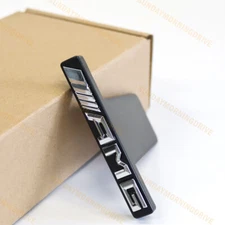 For AMG Panamericana Radiator Front Grille Emblem Chrome Badge C63 S63 GT63