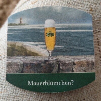 Top Bierdeckel - Brauerei JEVER, Friesland - Wie das Land so das Jever   T2 
