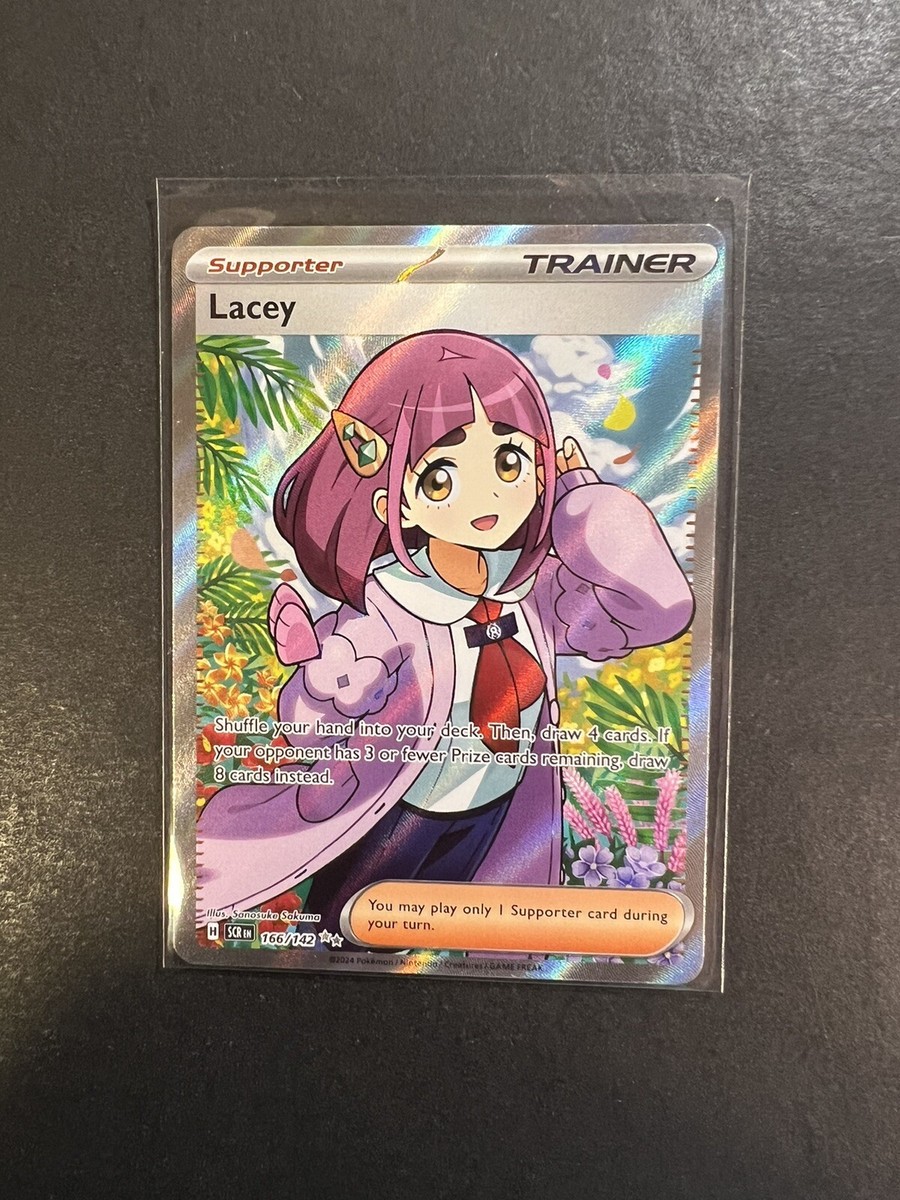 Lacey 166/142 Full Art Stellar Crown | Pokemon TCG Holo Rare