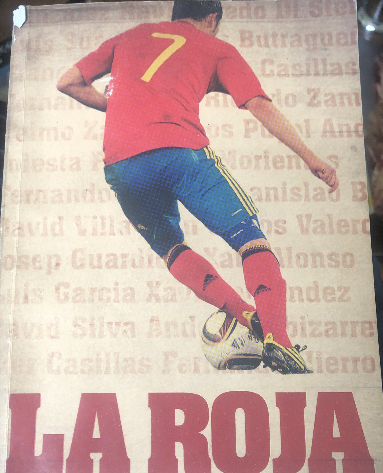 La Roja a Journey Through Spanish Football Soccer Jimmy Burns ENGLISH