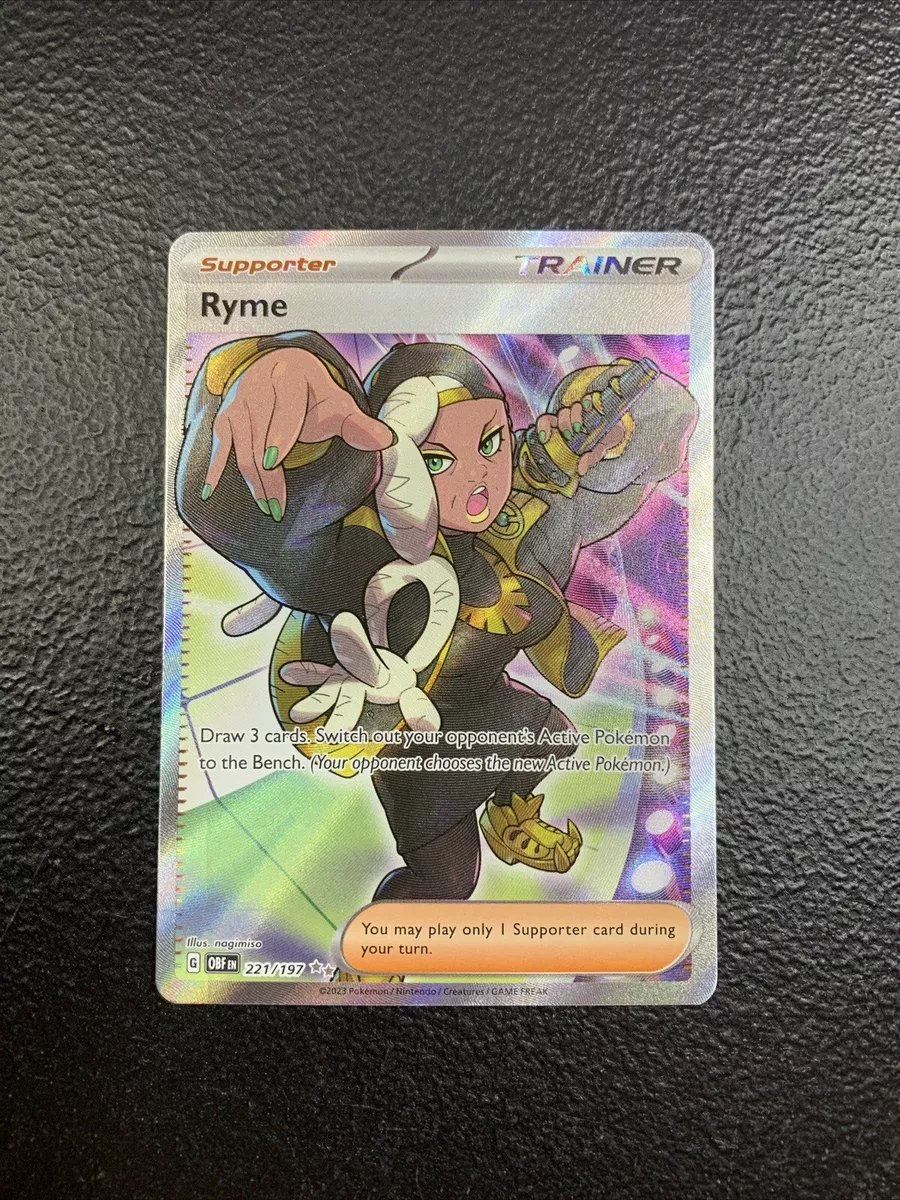 Ryme - 221/197 - SV03: Obsidian Flames - Pokemon