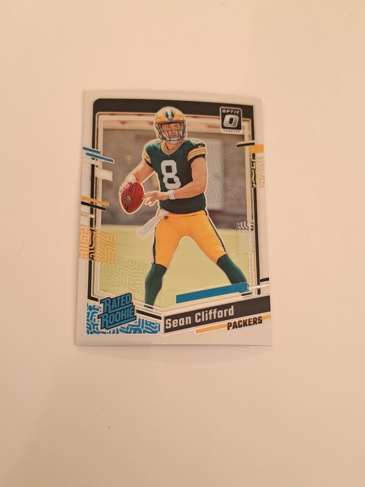 2023 Donruss Optic Rated Rookie Sean Clifford Rookie No. 242 In Toploader 