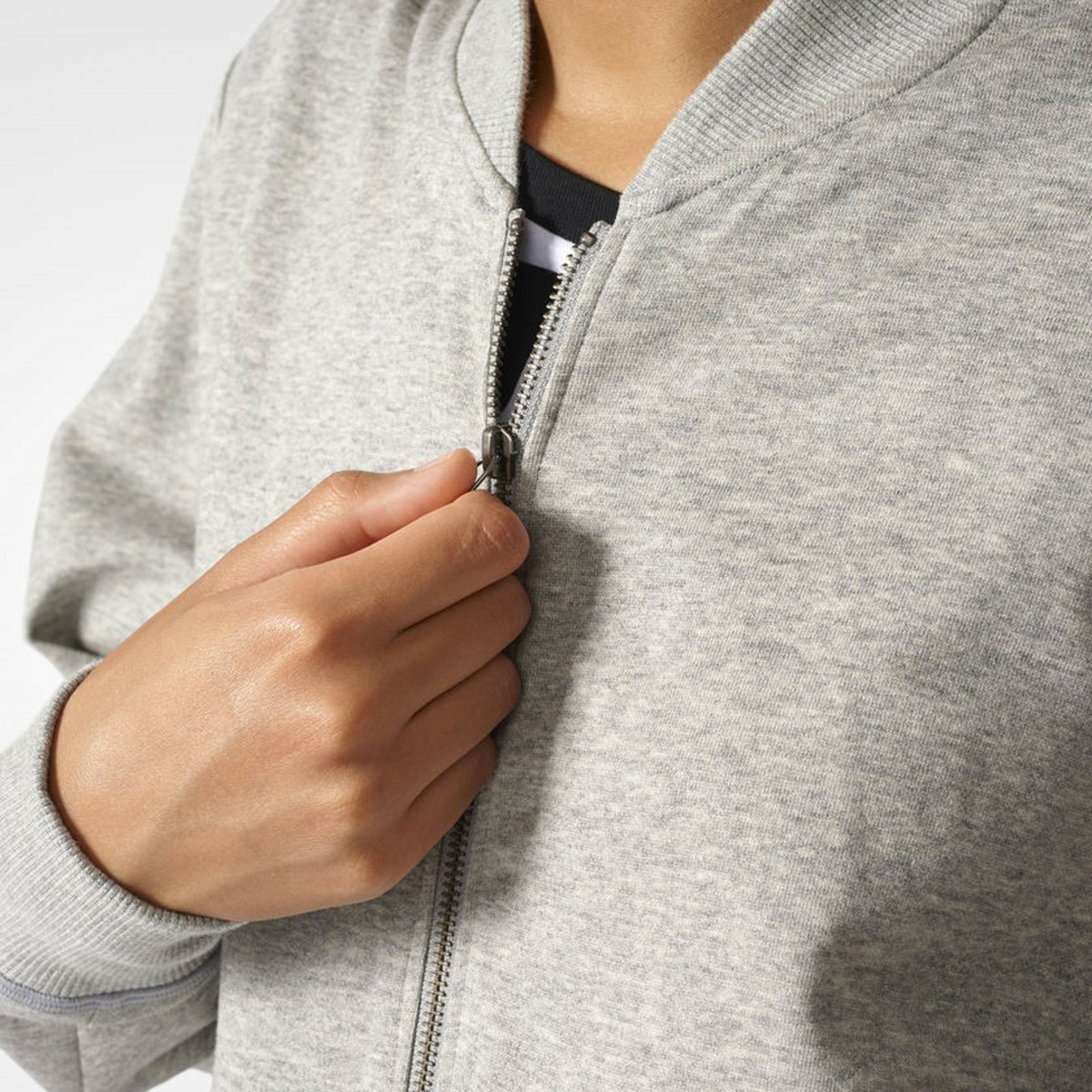 adidas Women's Originals Superstar Track Top (Medium Grey Heather, X-Small)  | eBay