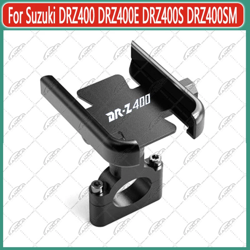 For Suzuki DRZ400 DRZ400E DRZ400S DRZ400SM Mobile Phone Holder GPS Stand Bracket Foto 2 de 4