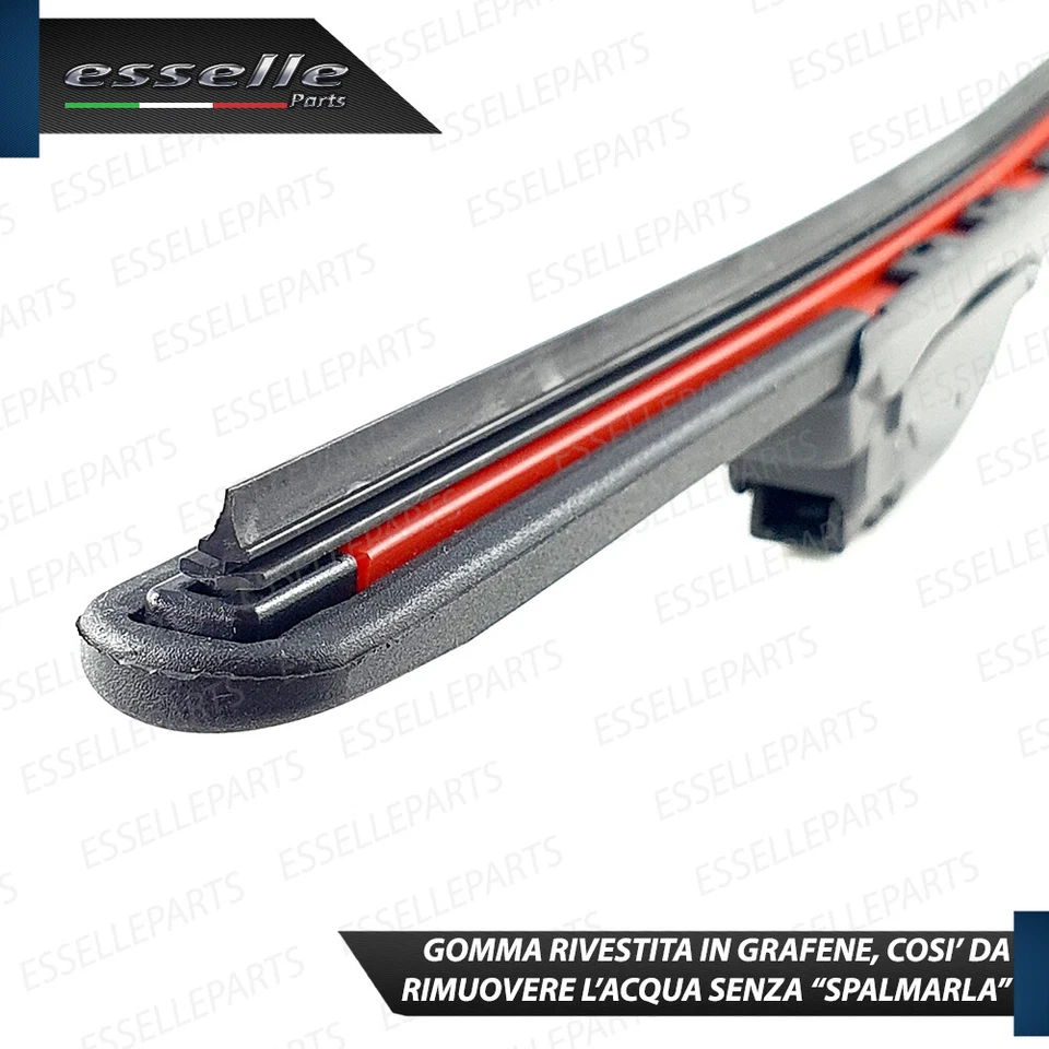 KIT 2 SPAZZOLE TERGICRISTALLO AERODINAMICHE PER LAND ROVER DISCOVERY II - Immagine 4 di 4